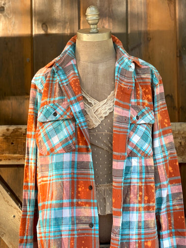 Love in the Highlands Art Flannel